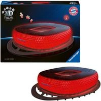 Ravensburger Puzzle 12008033 Iconics - Allianz Arena mit Licht, 3D Puzzle,
