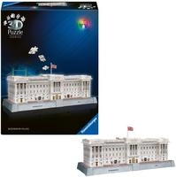 Ravensburger 12008031, Ravensburger 3D Puzzle Iconics: Buckingham Palace mit LED