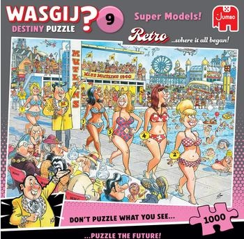 Jumbo Puzzle Wasgij Retro Destiny 9 - Super Models