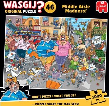 Jumbo Puzzle Wasgij Original 46 - Warenhaus-Wahnsinn!