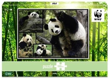 Ambassador Erwachsenenpuzzle Pandas WWF
