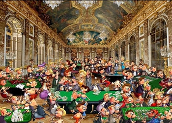 Bluebird Puzzle François Ruyer Casino 1500 Teile