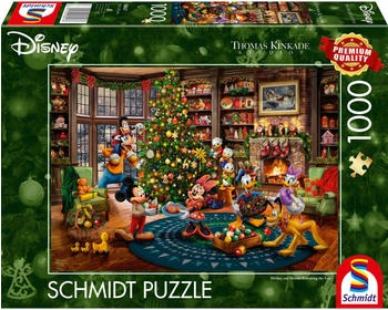 Schmidt-Spiele Disney Mickey & Minnie Trimming The Tree (58047)