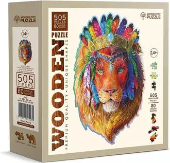 Wooden City Mystic Lion Multicolored (505 pieces)