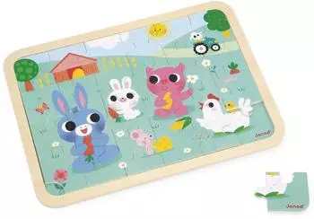 Janod Green Mountain Wooden FSC (24 pieces)