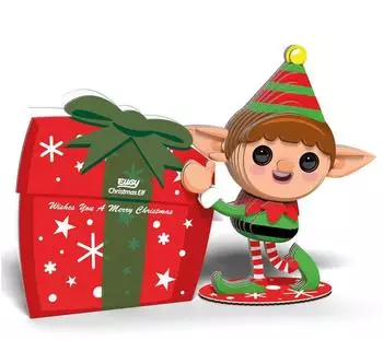 Eugy 3D Christmas Elf