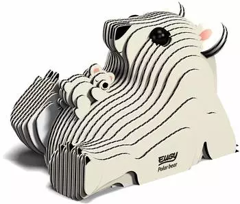 Eugy 3D White Polar Bear