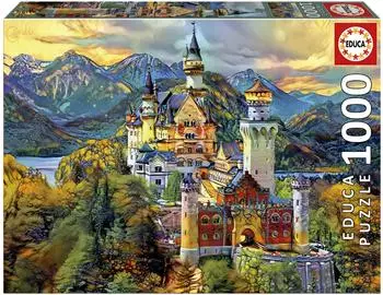 Educa Borrás Red Adult (1,000 pieces)