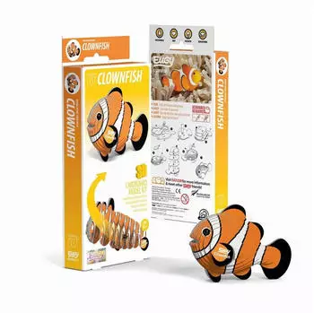 Eugy 3D Orange Clownfish