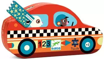 Djeco The Racing Car Silhouette (16 pieces)