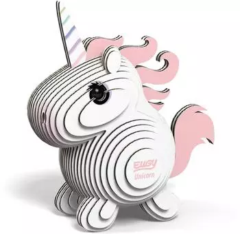 Eugy 3D White Unicorn