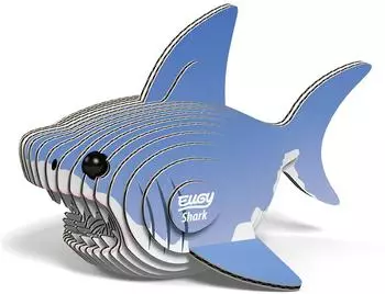Eugy 3D Blue Shark