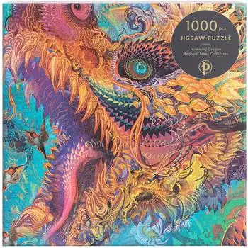 Paperblanks Humming Dragon 1000 Piece Jigsaw by Paperblanks (Android Jones Collection)