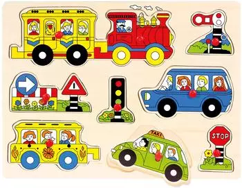 Bino Steckpuzzle Verkehr (88060)