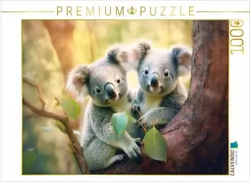 Calvendo Puzzle Koalas 1000 Teile, 64x48cm (4066851218250)
