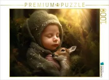 Calvendo Puzzle &bdquo;Schlummernde Z&auml;rtlichkeit" 1000 Teile, 64x48cm