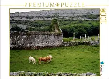 Calvendo Puzzle &bdquo;Die alte Kirche" 1000 Teile, 64x48cm (4056502982333)