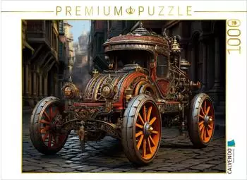 Calvendo Puzzle &bdquo;Dampfgefl&uuml;ster Gleiter" 1000 Teile, 64x48cm (4066851222547)