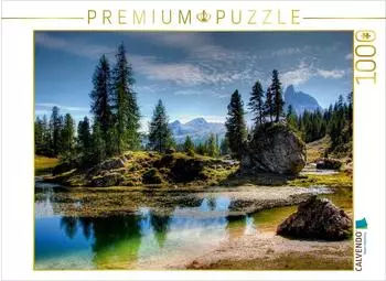 Calvendo Puzzle "Ein Motiv aus dem Kalender Dolomiten" 1000 Teile 64x48cm