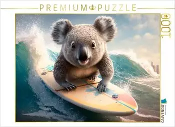Calvendo Puzzle &bdquo;Urlaubs-Koala" 1000 Teile, 64x48cm