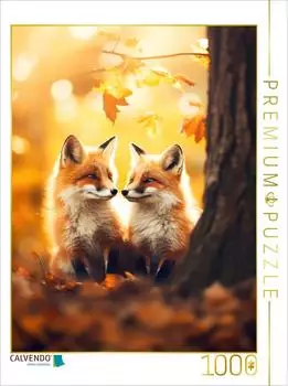 Calvendo Puzzle &bdquo;Herbstliebe" 1000 Teile, 64x48cm