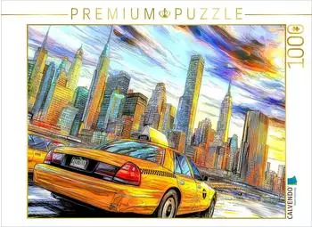 Calvendo Puzzle New York 1000 Teile, 64x48cm