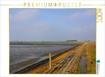 Calvendo Puzzle &bdquo;Herbst am Jadebusen" 1000 Teile, 64x48cm (4056502794318)