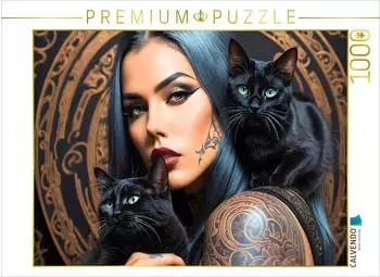 Calvendo Puzzle &bdquo;Die Anmutige" 1000 Teile, 64x48cm (4066851741406)