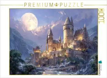 Calvendo Puzzle "Dunkle Akademie" 1000 Teile, 64x48cm (4066851983974)