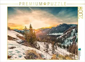 Calvendo Puzzle &bdquo;Bergblick am Wallberg" 2000 Teile 90x67cm