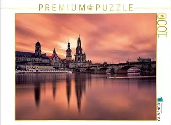 Calvendo Dresdner Altstadt Puzzle, 1000 Teile, quer 640x480mm (7308946)