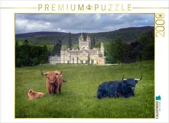 Calvendo Puzzle Schloss Balmoral 2000 Teile, 90x67cm