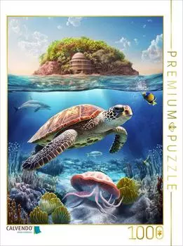Calvendo Foto-Puzzle &bdquo;Die Sch&ouml;nheit unter und &uuml;ber Wasser" 1000 Teile 64x48cm (4066851104768)
