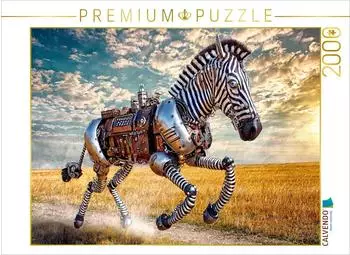 Calvendo Puzzle &bdquo;Zlatan, das Zebra" 2000 Teile, 90x67cm