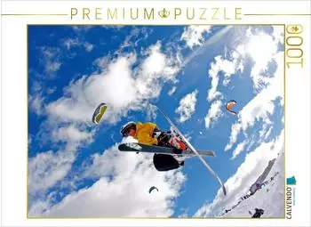 Calvendo Snowkiting Puzzle, 1000 Teile, quer (7339674)