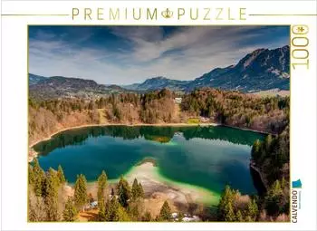 Calvendo Freibergsee Foto-Puzzle, 1000 Teile, 64x48cm (7344286)