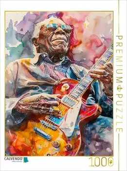 Calvendo Foto-Puzzle "Die Farben der Musik" 1000 Teile 64x48cm