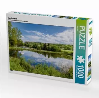 Calvendo Karpfenteich Puzzle 1000 Teile, 64x48cm (7284841)