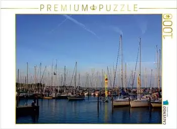 Calvendo Puzzle Ostsee: Nordhafen Schilksee, 1000 Teile, 64x48cm