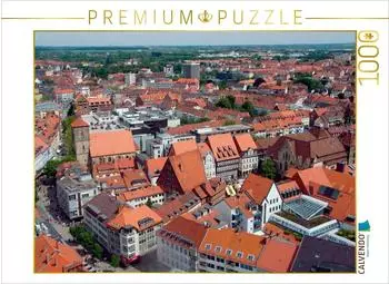 Calvendo Foto-Puzzle "Hildesheim von oben" 1000 Teile 64x48cm
