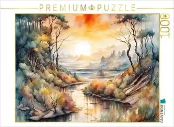 Calvendo Puzzle &bdquo;Sonniger Sommer" 1000 Teile 64x48cm (4066851217048)