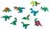 HaPe Dinosaurier Glitzer-Bodenpuzzle, 200 Teile, ab 8 Jahren (E1667)