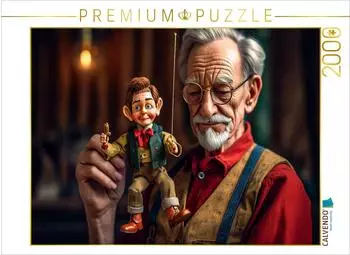 Calvendo Puzzle "Abenteuer des Pinocchio von Carlo Collodi" 2000 Teile, 90x67cm