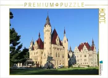Calvendo Puzzle Schloss Moschen (Moszna Zamek), 1000 Teile, 64x48cm