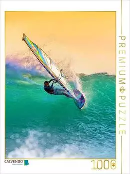 Calvendo Puzzle &bdquo;Windsurfen &ndash; nur Fliegen ist sch&ouml;ner" 1000 Teile 64x48cm