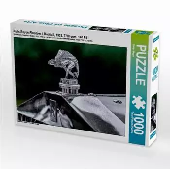 Calvendo Puzzle Rolls Royce Phantom II Boattail 1933, 1000 Teile, 64x48cm (4056502276531)