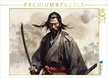 Calvendo Puzzle Samurai Krieger 2000 Teile, 90x67cm