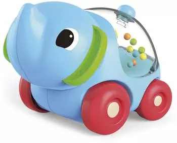 Lisciani Carotina Baby Elefant Auto & Puzzle, Lernspiel, 1-4 Jahre (102280)