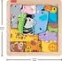 Fisher-Price Holz-Tierpuzzle mit Formensortierer, 13 Teile (JFG10)