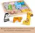 Fisher-Price Holz-Tierpuzzle mit Formensortierer, 13 Teile (JFG10)